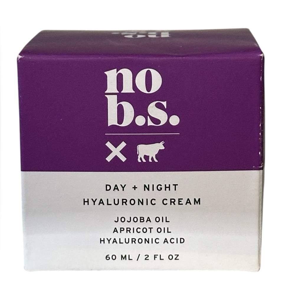 NIB No B.S. Day + Night Hyaluronic Cream.